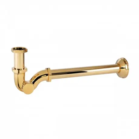 Siphon en S articulé pour lavabo - TRES 03463820OR