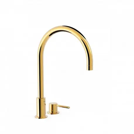 Mitigeur de lavabo sur gorgeÀ installation libre. - TRES 26110501OR