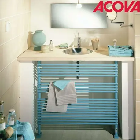 Sèche-serviette horizontal ACOVA KEVA Spa chauffage central 778W - SK-076-100