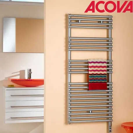 Sèche-serviette ACOVA CALA Inox chauffage central