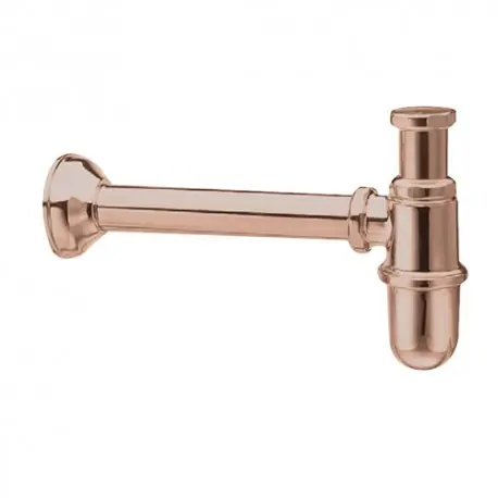 SIPHON LAVABO RÉTRO BOUTEILLE OR ROSE - CRISTINA ONDYNA AC36646P