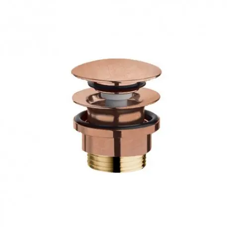 Bonde Lavabo Up&Down Laiton Or Rose Brosse 5-55 Mm - CRISTINA ONDYNA UD42534P