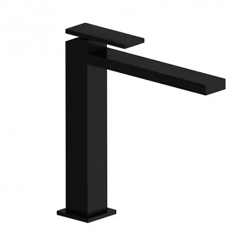 Mitigeur Lavabo Tabula Mi-Haut Avec Vidage Up & Down Black Mat Robinetterie TABULA - CRISTINA ONDYNA TA22713