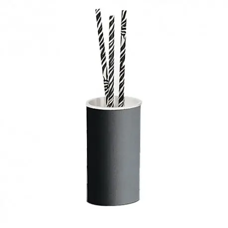Porte Verre A Poser Ambiente Chrome Noir Brosse Robinetterie AMBIENTE - CRISTINA ONDYNA AM74575