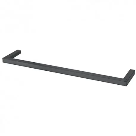 Porte Serviette Domino 40 Cm Chrome Noir Brosse Robinetterie DOMINO - CRISTINA ONDYNA DM21175