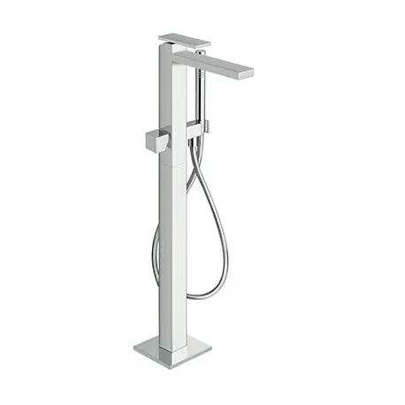 Bain Douche Tabula Monocolonne Sur Pied Sans Mecanisme Chrome Robinetterie TABULA - CRISTINA ONDYNA TA18951
