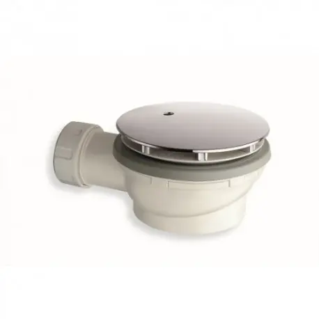 Bonde De Douche Extra Plat Chrome Couvercle Tournant Ex Ad400 Robinetterie VIDAGES - CRISTINA ONDYNA AD45051