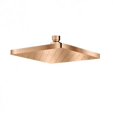 Pomme Douche Carree 180*180 Or Rose Brosse Pvd Robinetterie HYDROTHERAPIE - CRISTINA ONDYNA PD01634P
