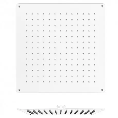 Pomme De Douche Sandwich Inox Plafond Carree Whitemat Robinetterie HYDROTHERAPIE - CRISTINA ONDYNA PD36324