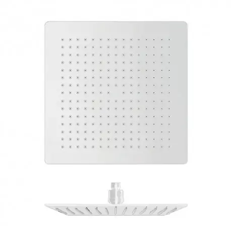 Pomme De Douche Sandwich Inox Carre Whitemat Robinetterie HYDROTHERAPIE - CRISTINA ONDYNA PD96324