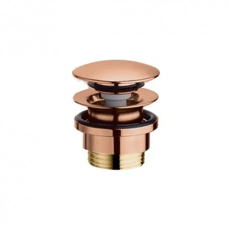 Bonde Lavabo Up&Down Laiton Nf Or Rose 5-55 Mm Pvd Robinetterie VIDAGES - CRISTINA ONDYNA UD42546P