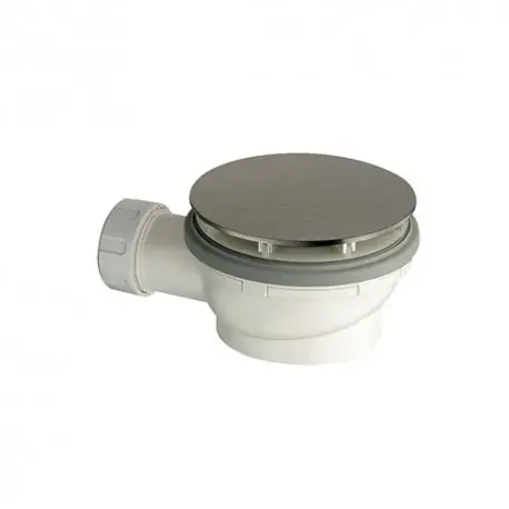 Bonde De Douche Hauteur 64 Mm Extra Plat Metal Brosse Robinetterie VIDAGES - CRISTINA ONDYNA AD45577
