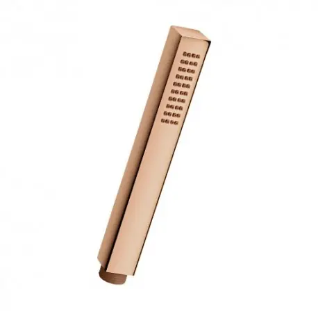 Douchette Monojet Anticalcaire Carre Or Rose Brosse Robinetterie HYDROTHERAPIE - CRISTINA ONDYNA PD11434P