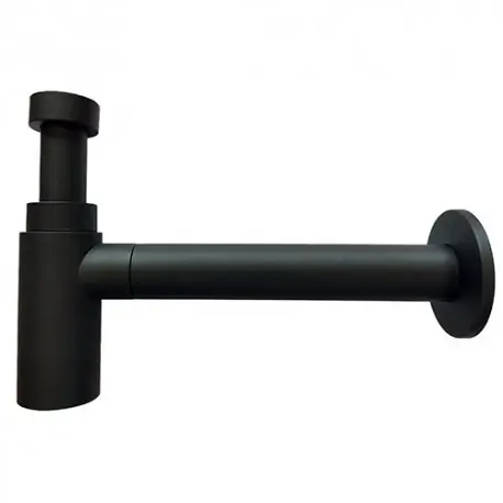 Siphon Lavabo Small Laiton Black Mat Robinetterie VIDAGES - CRISTINA ONDYNA AC53913