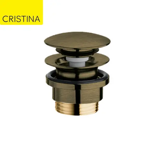Bonde lavabo Up & Down Vieux Bronze - CRISTINA ONDYNA UD42592