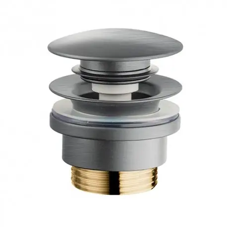 Bonde Lavabo Up&Down Laiton Nf Metal Brosse 5-55 Mm Robinetterie VIDAGES - CRISTINA ONDYNA UD42577