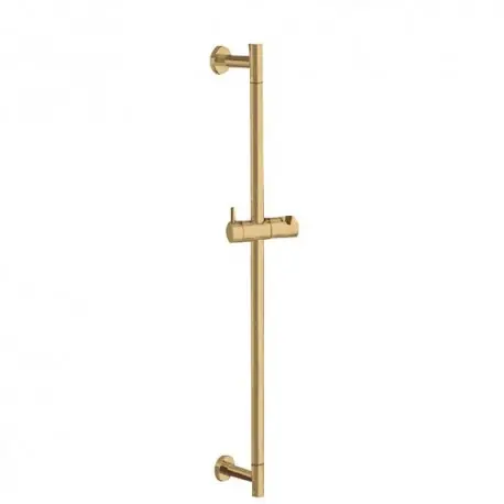 Barre De Douche Seule 60 Cm Or Brosse Robinetterie HYDROTHERAPIE - CRISTINA ONDYNA PD07096P