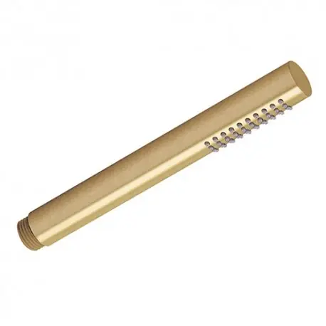 Douchette Monojet Ronde Anticalcaire Metal Or Brosse Robinetterie HYDROTHERAPIE - CRISTINA ONDYNA PD11596P
