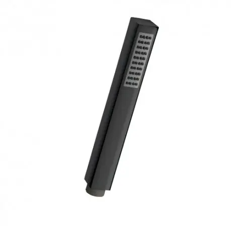 Douchette Monojet Anticalcaire Carre Chrome Noir Robinetterie HYDROTHERAPIE - CRISTINA ONDYNA PD11472