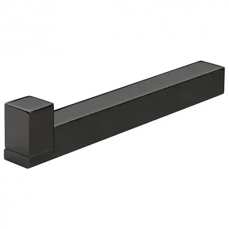 Porte Rouleau Domino Chrome Noir Robinetterie DOMINO - CRISTINA ONDYNA DM23472
