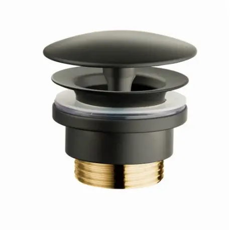 Bonde Lavabo Ecoulement Libre Laiton Noir 5-55Mm Robinetterie VIDAGES - CRISTINA ONDYNA UD52513