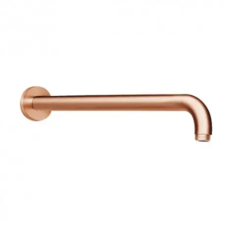 Bras De Douche Rond 35 Cm Or Rose Brosse Robinetterie HYDROTHERAPIE - CRISTINA ONDYNA PD41134P