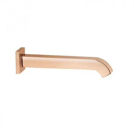 Bec De Remplissage Quadri 22 Cm Or Rose Brosse Robinetterie QUADRI - CRISTINA ONDYNA PD48534P