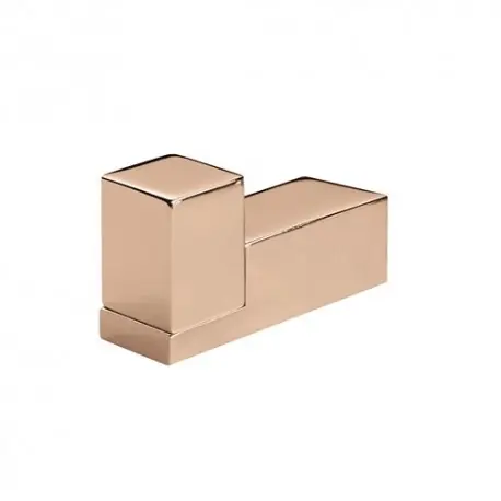 Porte Peignoire Domino Or Rose Robinetterie DOMINO - CRISTINA ONDYNA DM24146P