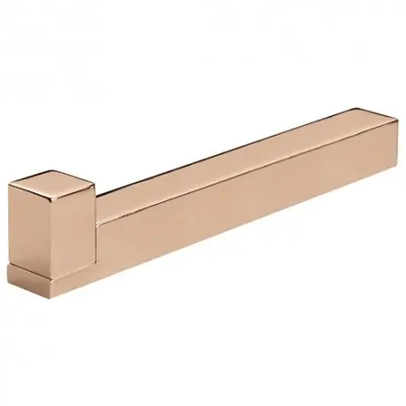 Porte Rouleau Domino Or Rose Brosse Robinetterie DOMINO - CRISTINA ONDYNA DM23446P