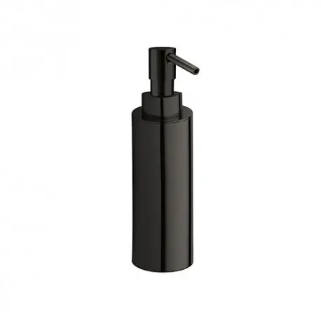 Distibuteur De Savon Liquide A Poser Ambiente Chrome Noir Robinetterie AMBIENTE - CRISTINA ONDYNA AM72772