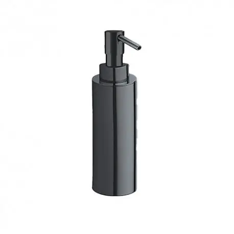 Distibuteur De Savon Liquide A Poser Ambiente Chrome Noir Brosse Robinetterie AMBIENTE - CRISTINA ONDYNA AM72775