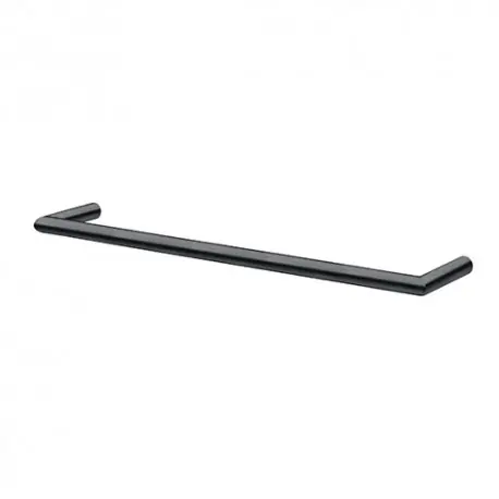 Porte Serviette Ambiente 40 Cm Chrome Noir Brosse Robinetterie AMBIENTE - CRISTINA ONDYNA AM21175