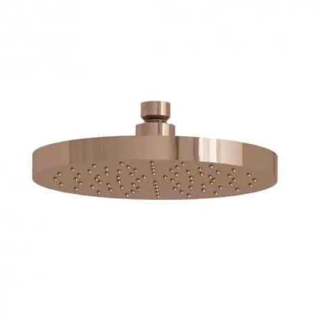 Pomme De Douche Laiton Ronde D. 19 Cm Or Rose Robinetterie HYDROTHERAPIE - CRISTINA ONDYNA PD01446P