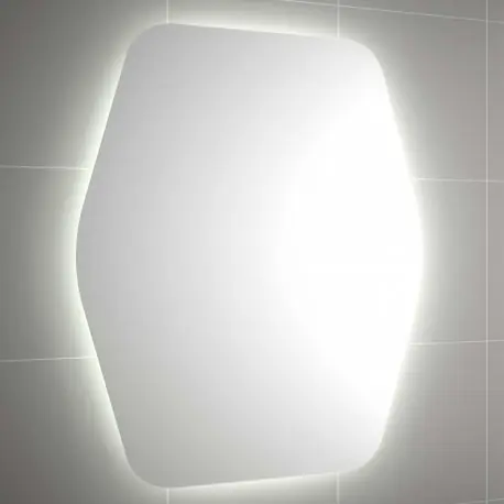 Miroir ORGANIC 800 avec LED lumière 800 x 1000 mm - SALGAR 26776