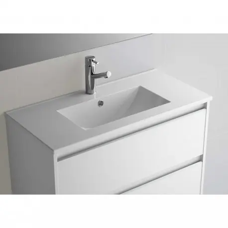 Vasque Fond 40 IBERIA 510 EN PORCELAINE BLANCHE 510 x 20 x 395 mm - SALGAR 21564