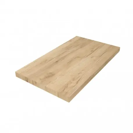 Plan de toilette 600 CHÊNE AFRICAIN 40 mm - SALGAR 23016