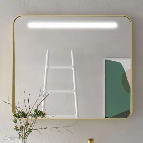 MIROIR APOLO 800 DORÉ HOR. - SALGAR 87856