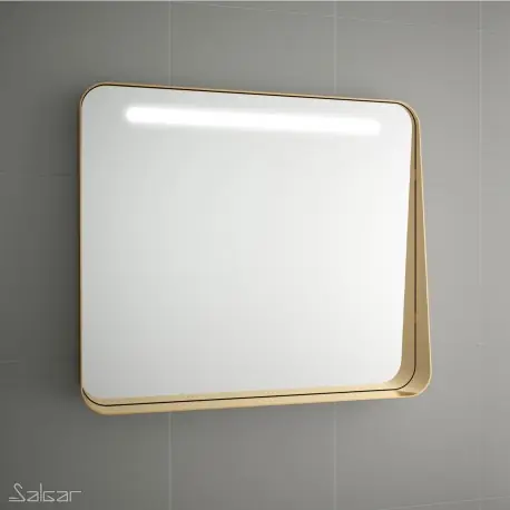 MIROIR APOLO 1000 DORÉ HOR. - SALGAR 87857