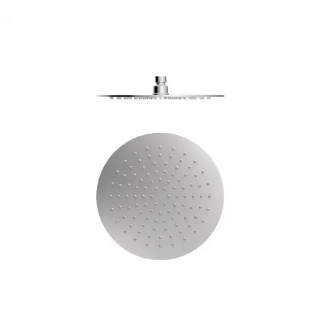Douche acier inoxydable de tête anticalcaire à rotule. Ø 250 mm Chromé - TRES 134315009