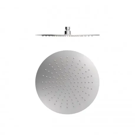 Douche acier inoxydable de tête anticalcaire à rotule. Ø 300 mm Chromé - TRES 134315010