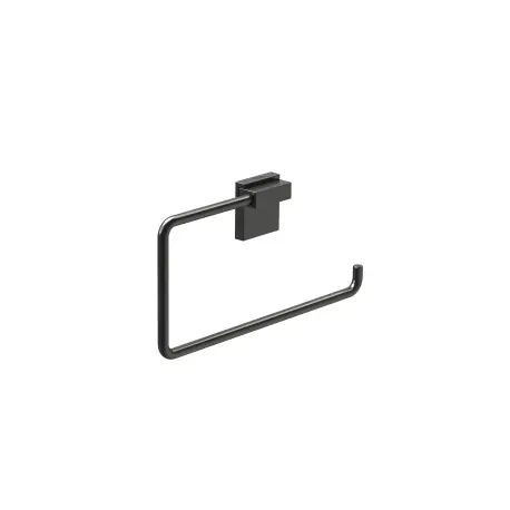 Rubik Porte-Serviettes Anneau Noir Mat - ROCA A816847024