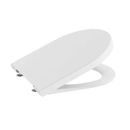 Inspira Round Abatant Wc compact Silencio Declipsable Blanc Mat - ROCA A80152C62B