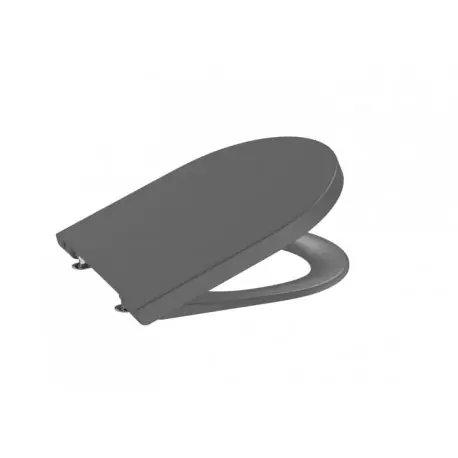 Abattant Wc Compact Silencio Declipsable Inspira Round Onyx - ROCA A80152C64B