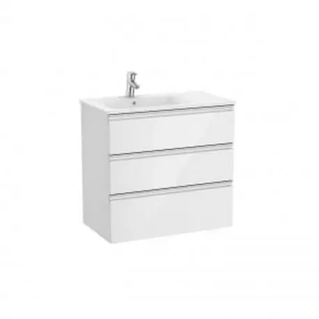 The Gap Unik 3T Lav Gche 800Mm Blanc Brillant - ROCA A851487806