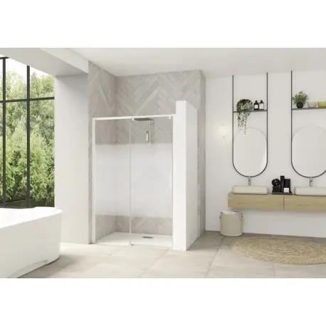 Smt Design Extensible clt ss 137/150 prof blanc sérig, Cosmos, fixe à gauche - KINEDO PA9235BCOEG