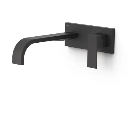 Façade mitigeur lavabo Noir mat - TRES 00630032NM