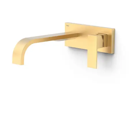 Façade mitigeur lavabo Or Mat 24K - TRES 00630032OM