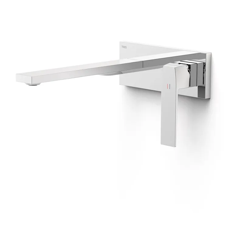 Façade mitigeur lavabo Chrome - TRES 20230032