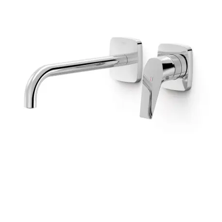 Façade mitigeur lavabo Chrome - TRES 21730022