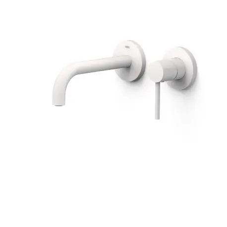 Façade mitigeur lavabo Blanc mat - TRES 26230021BM